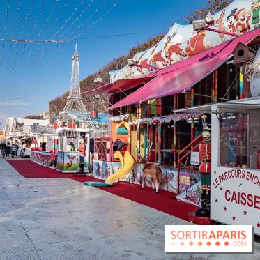 Le Marché de Noël des Tuileries à Paris, jeux