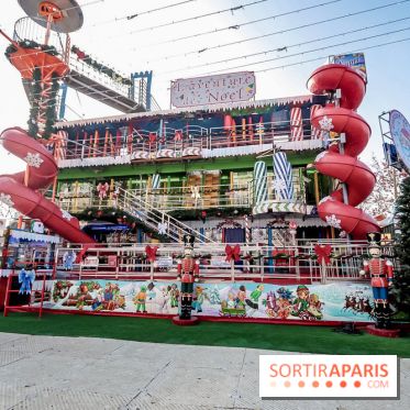 Le Marché de Noël des Tuileries à Paris, jeux