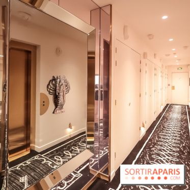 L'Hôtel 9Confidentiel by Starck, couloir