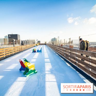 La Patinoire de Noël de la Grande Arche