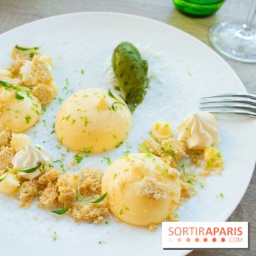 La City, la a tarte citron meringuée est présentée déstructurée