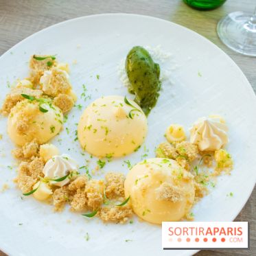 La City, la a tarte citron meringuée est présentée déstructurée