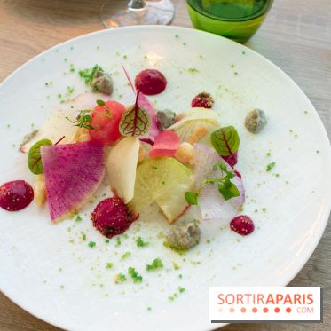 La City : : ceviche de daurade aux betteraves dans tous ses états