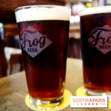 Burger et bière d'hiver chez FrogPubs