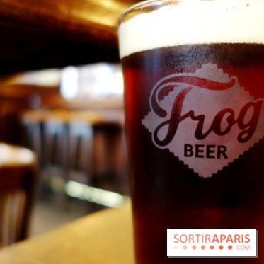 Burger et bière d'hiver chez FrogPubs