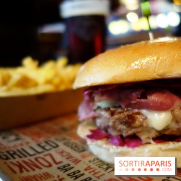 Burger et bière d'hiver chez FrogPubs