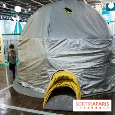 Cabanes à la Cité des Sciences, les photos