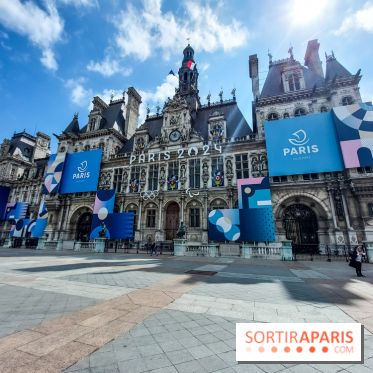 visuel Paris - Hôtel de Ville de Paris - JO