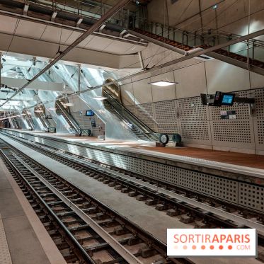 visuel Paris - Transport - Quai de RER - RER E