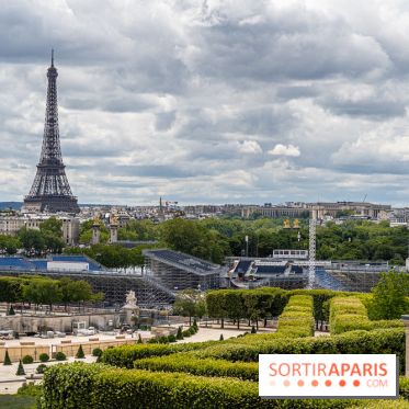 visuel Paris visuel  -  concorde - Tour Eiffel - Jo Paris 2024