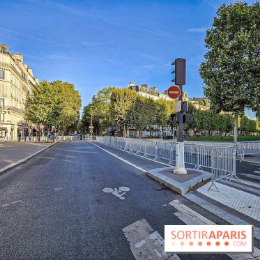 visuel Paris visuel  - restriction de circulation - route 