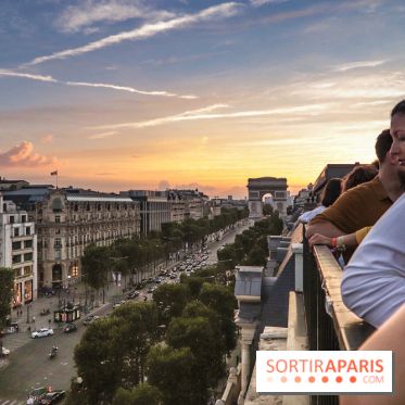 Visuel Paris Arc de Triomphe rooftop