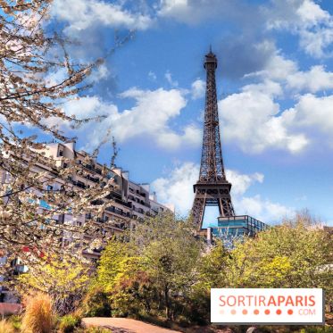 Visuel Paris, Tour Eiffel printemps