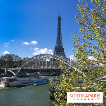 Visuel Paris, Tour Eiffel printemps