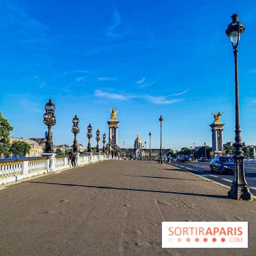 Visuel Paris Seine pont Alexandre III