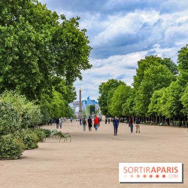 Visuel Paris jardin des Tuileries