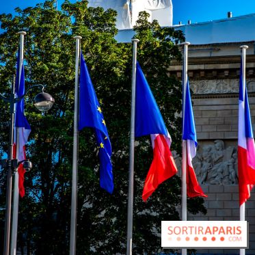 Visuel Paris drapeaux