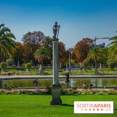 Visuel Paris jardin du Luxembourg