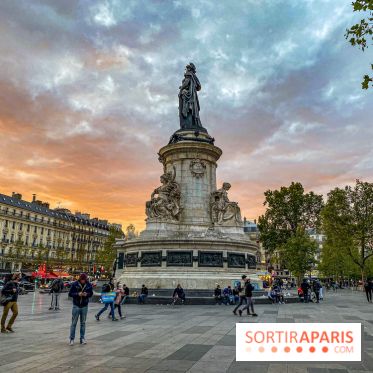 Visuel Paris, Place de la République