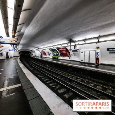 Visuel Paris métro vide confinement