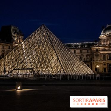 Visuel Paris Louvre nuit