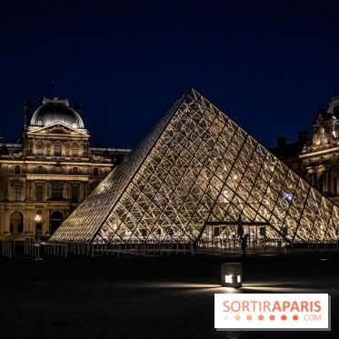 Visuel Paris Louvre nuit