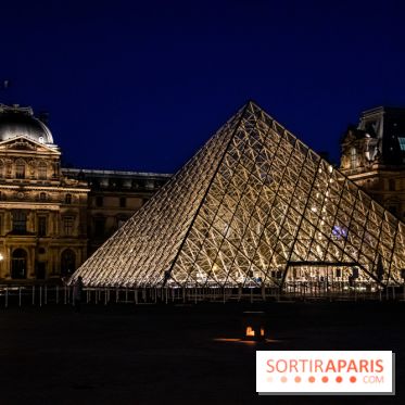Visuel Paris Louvre nuit