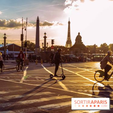 Visuel Paris vélo trottinette