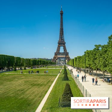 Visuel Paris Tour Eiffel Champs de Mars