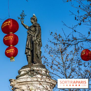 Paris visuel  - nouvel an chinois - nouvel an lunaire - place de la république