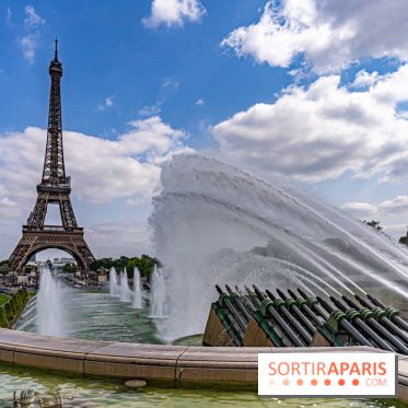 visuel Paris visuel  -  Tour Eiffel - fontaine