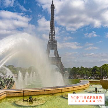 visuel Paris visuel  -  Tour Eiffel - fontaine