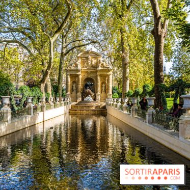 visuel Paris visuel  -  jardin du Luxembourg - automne - fontaine médicis