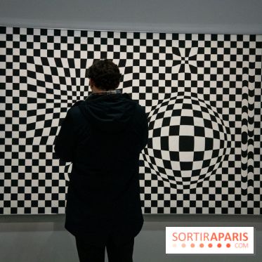 Exposition Vasarely Centre Pompidou, nos photos