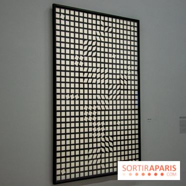 Exposition Vasarely Centre Pompidou, nos photos