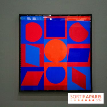 Exposition Vasarely Centre Pompidou, nos photos