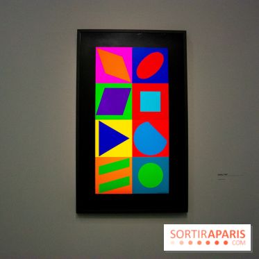 Exposition Vasarely Centre Pompidou, nos photos