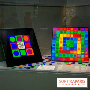 Exposition Vasarely Centre Pompidou, nos photos