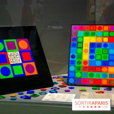 Exposition Vasarely Centre Pompidou, nos photos