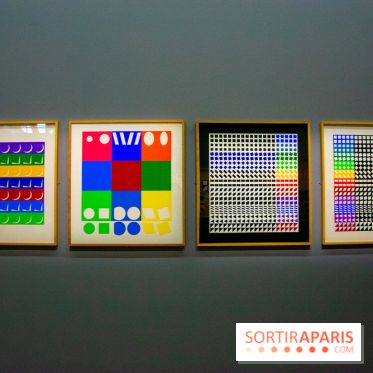 Exposition Vasarely Centre Pompidou, nos photos