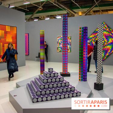 Exposition Vasarely Centre Pompidou, nos photos