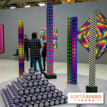 Exposition Vasarely Centre Pompidou, nos photos