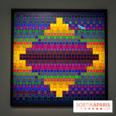 Exposition Vasarely Centre Pompidou, nos photos