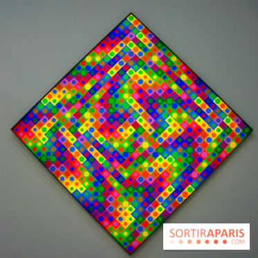 Exposition Vasarely Centre Pompidou, nos photos