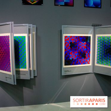 Exposition Vasarely Centre Pompidou, nos photos