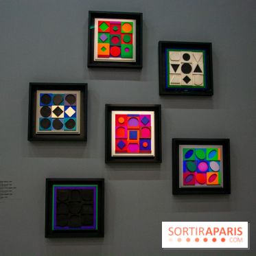 Exposition Vasarely Centre Pompidou, nos photos