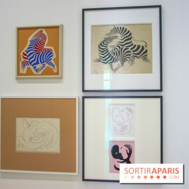 Exposition Vasarely Centre Pompidou, nos photos