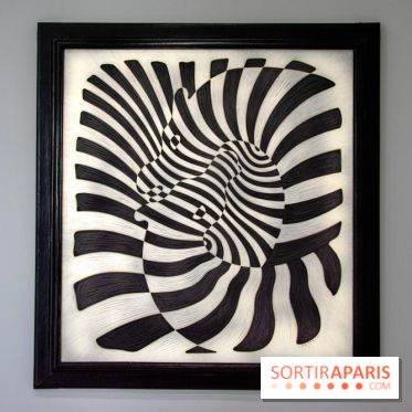 Exposition Vasarely Centre Pompidou, nos photos