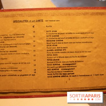 Djakarta-Bali, restaurant indonésien