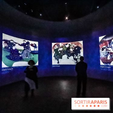 Japon rêvé, l'exposition immersive à l'Atelier des Lumières, les photos